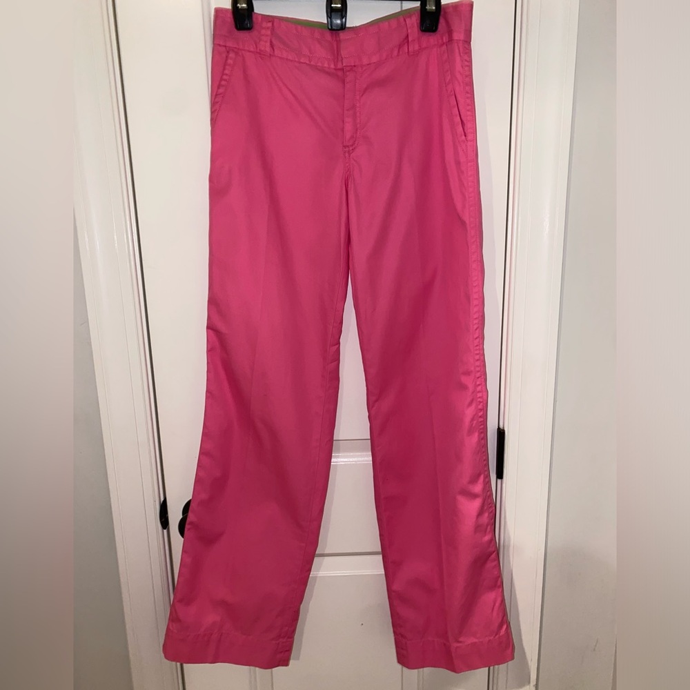 Lilly Pulitzer size 4 pink flare pants